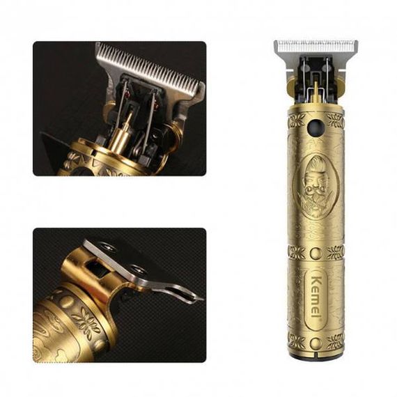 Триммер для стрижки волос Kemei KM-700B профессиональный