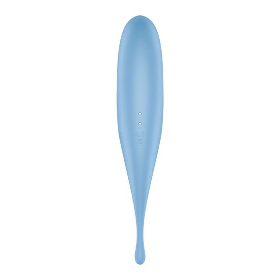 Вібратор для клітора з вакуумною стимуляцією Satisfyer Twirling Pro Blue | Зображення 3