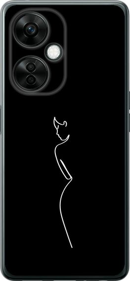 Чехол на OnePlus Nord CE 3 Lite 5G Силуэт1 "4590u-3144-17620"