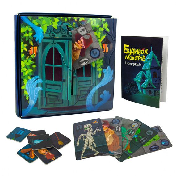 Настольная игра "Будинок Монстрів" 30866 (укр.) | Зображення 1
