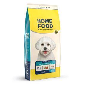 Гипоаллергенный сухой корм для взрослых собак малых пород Форель и рис Hypoallergenic, 10 кг