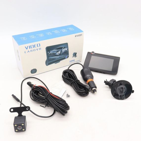 Автомобільний відеореєстратор на 3 камери 1080P, SD319/z233D / Автореєстратор із камерою заднього виду | Зображення 9