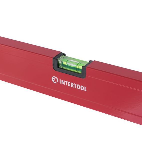 Рівень будівельний 800 мм 3 вічка, переріз 22*59 мм "Проф" INTERTOOL MT-11331 | Зображення 4