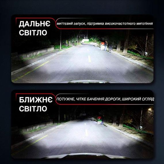 Комплект світлодіодних ламп M8 PRO H7 (PX26d) 110W Canbus 6000K 6500Lm 12/24V | Зображення 5