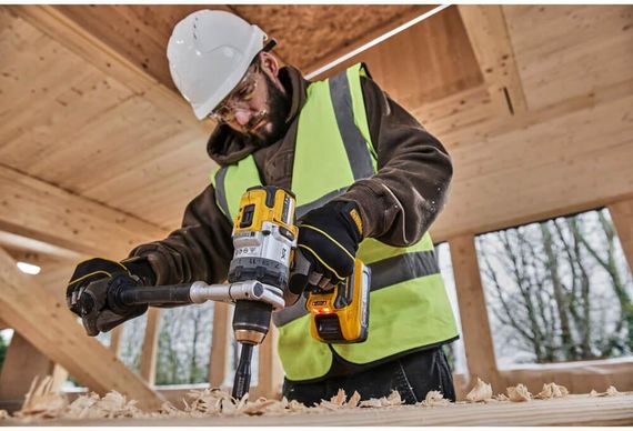 Дриль-шуруповерт акумуляторний безщітковий ударний 169Нм DeWALT DCD1007NT | Зображення 9