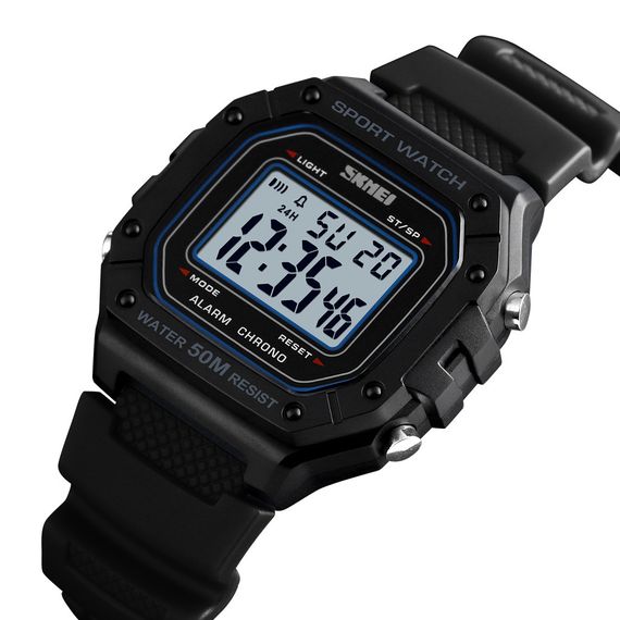Skmei 1496BKWT Black-White | Зображення 1