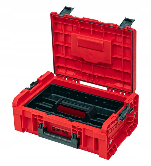 Ящик для інструментів, 18", 450x332x171, SYSTEM PRO Technician Case Red, SKRQSPTC2CCZEPG001, QBRICK | Зображення 1