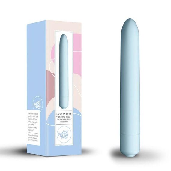 Мінівібратор SugarBoo Sugar Blue, 10 рівнів інтенсивності Sex Aura | Зображення 3
