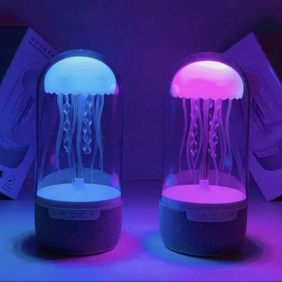 Портативна LED колонка з Медузою, Бездротова колонка з підсвічуванням з Bluetooth | Зображення 3