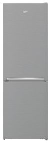 Холодильник з нижньою морозильною камерою BEKO RCNA366I30XB, 186х67х60см, 2 двері, A++, NF, нержавіюча сталь (RCNA366I30XB)
