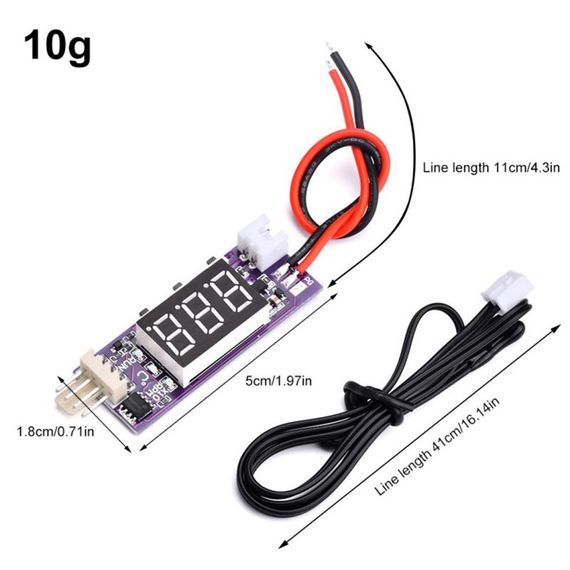 DC Контроллер скорости вращения вентилятора корпуса компьютера 12V 36w | Зображення 1