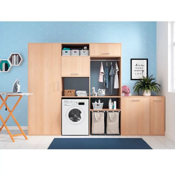 Прально-сушильна машина Indesit фронтальна EWDE7528WEU | Зображення 6