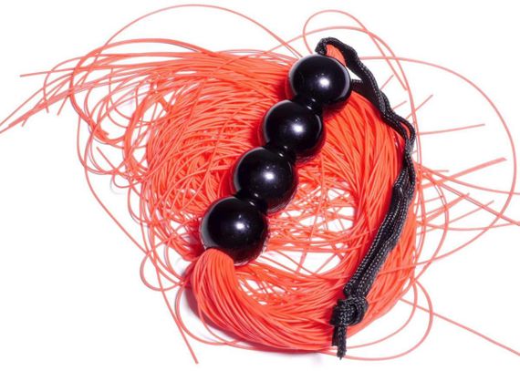 Батіг Silicone Whip Red 14 - Fetish Boss Series Sex Aura | Зображення 5