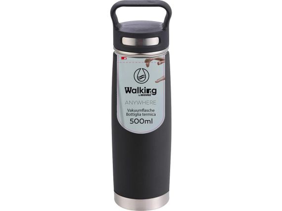 Термокружка 500 мл зелена Walking Bergner BG-37572-MGR | Зображення 1