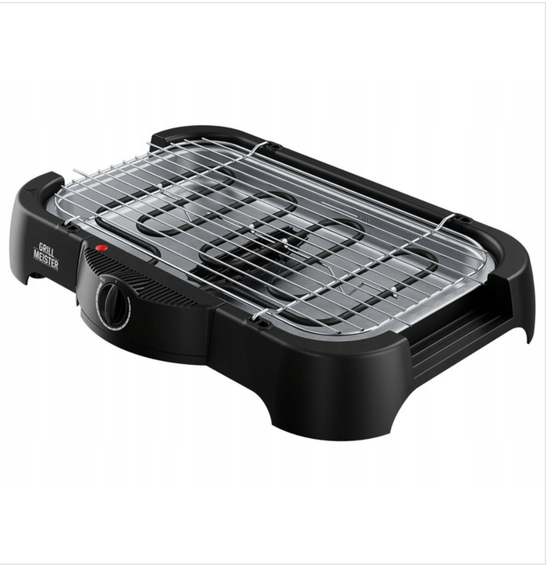 Электрический гриль настольный 50×8,6×35 см. 2000 W GRILL MEISTER | Зображення 2