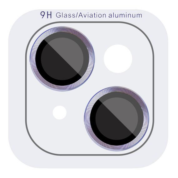 Захисне скло Metal Classic на камеру (в упак.) для Apple iPhone 15 (6.1") / 15 Plus (6.7")