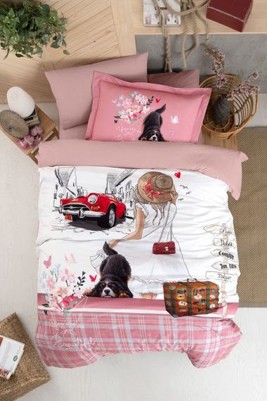 Постільна білизна  First Choice Exclusive Digital Ranforce 160 х 220 см  Avesome