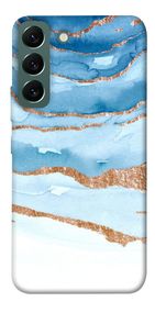 Чохол IBANAN Небесно-золотий мармур для Samsung Galaxy S22