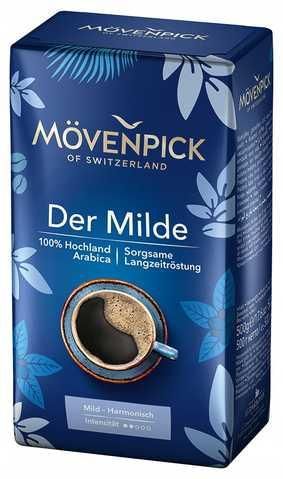Кофе молотый арабика 100%  Movenpick Der Milde (J.J. Darboven) в пачке 500г,  светло средней обжарки