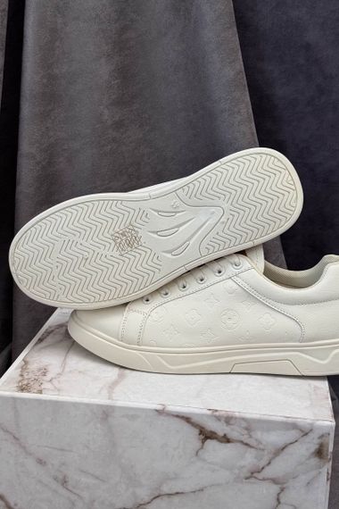 Кеди чоловічі, колір бежевий, 248RR134 | Зображення 4