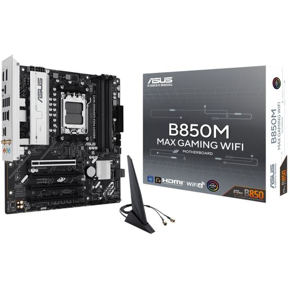 Материнська плата ASUS B850M MAX GAMING WIFI | Зображення 1