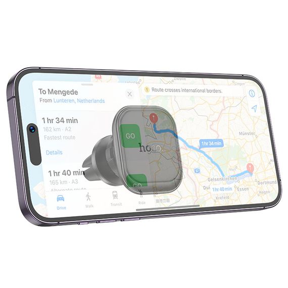 Автотримач Hoco H29 Brilliant magnetic (air outlet) Black | Зображення 2