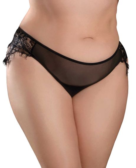 Вібратор в трусики Pipedream Hookup Panties Remote Princess зі знімною віброкулею, чорний, S-L Sex Aura | Зображення 3