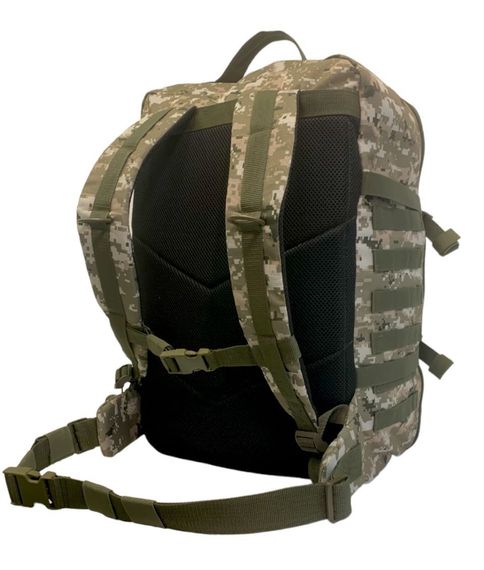 Рюкзак Tactic4Profi оксфорд PU зеленый пиксель 70 л | Зображення 2