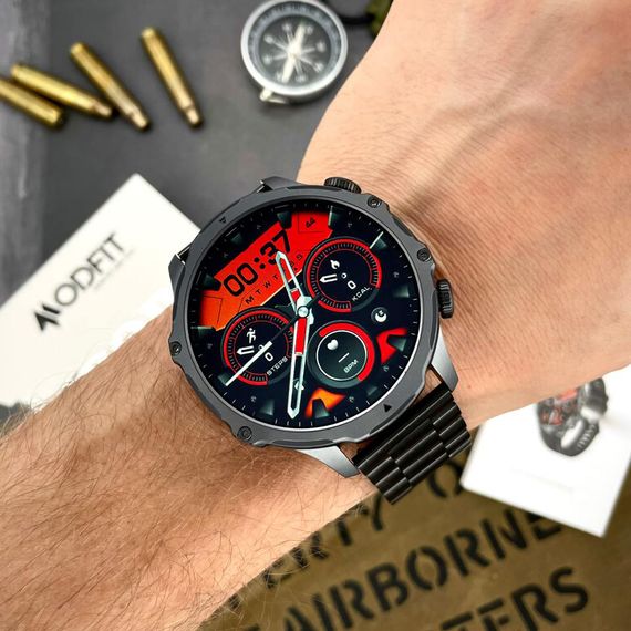 Розумний годинник Modfit Tactic Blaze Black Steel | Зображення 4