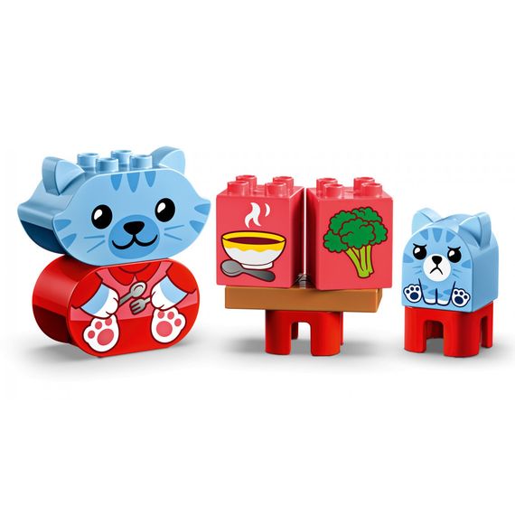 Конструктор LEGO DUPLO My First Повсякденні процедури: Час вечері й сну 28 деталей (10414) | Зображення 3