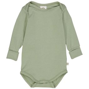 Дитяче боді Green Cotton 86 см Оливковий (25111211)