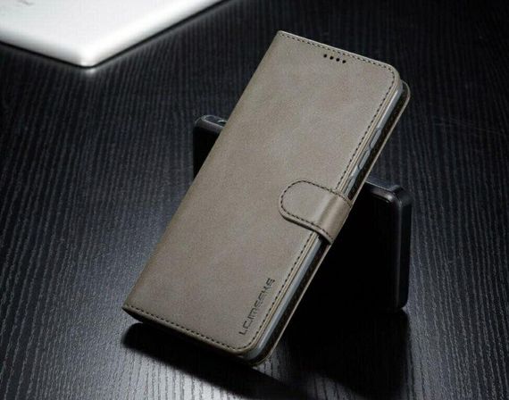 Чохол книжка iMeeke для Xiaomi Redmi 9 колір Сірий