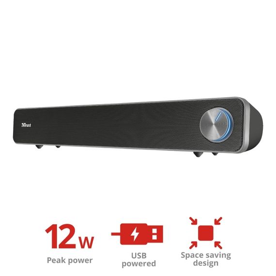 Звуковая панель Trust Arys USB Black (22946_TRUST) | Зображення 6