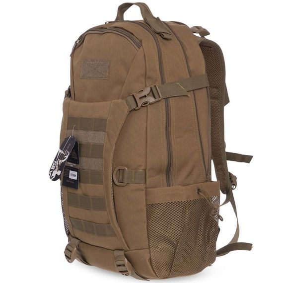 Тактичний триденний штурмовий рюкзак Silver Knight TY-9396, 24 л (49×27×18 см) Койот | Зображення 2
