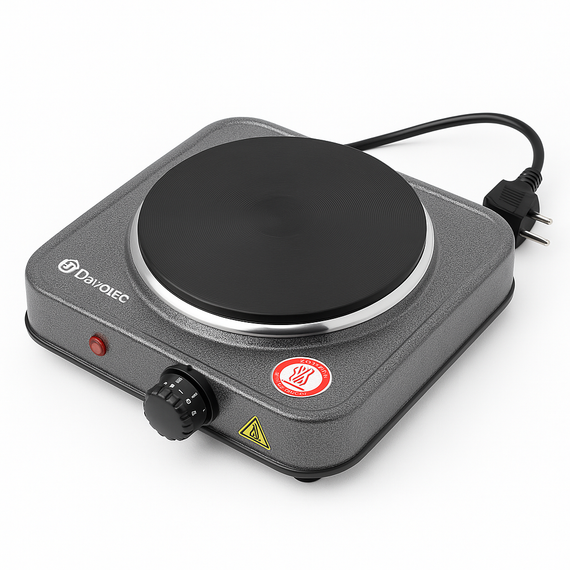 Плита переносная для дома DOMOTEC MS-5811 1500Вт, Кухонная посуда для готовки электрическая MZ-48