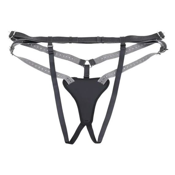 Трусики для страпонів Sportsheets Aurora High Waisted чорні Sex Aura | Зображення 2
