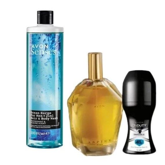 Набор avon для Него "Сильный и настоящий"