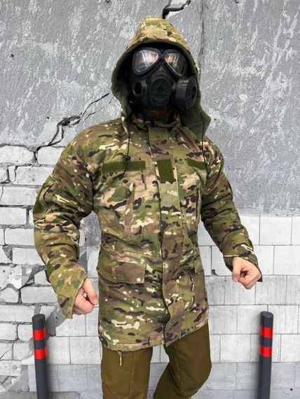 Куртка/бушлат drawstring мультикам ВТ6736 | Зображення 2