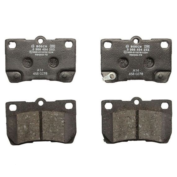 Гальмівні колодки Bosch дискові задні LEXUS GS,IS 05 0986494253