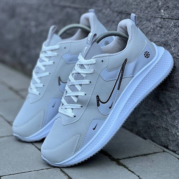 Кросівки весна літо Nike білі | Зображення 3