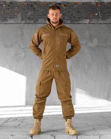 Тактичний костюм софтшел кайот patagonia t НП4975