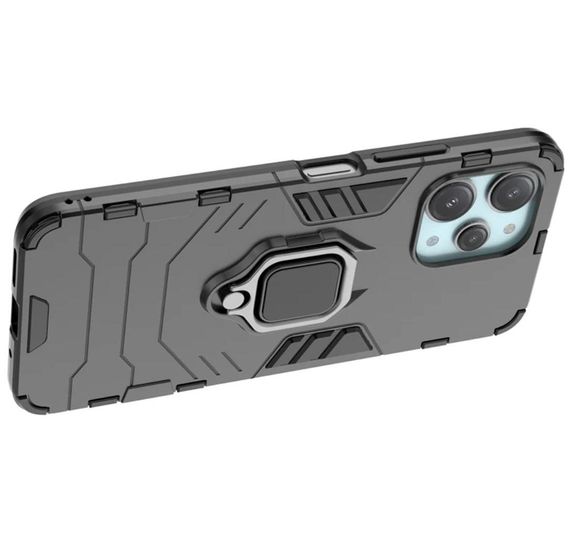 Чехол бампер Primolux Ring Armor для Xiaomi Redmi 12 / Redmi Note 12R / Poco M6 Pro 5G - Black | Зображення 5