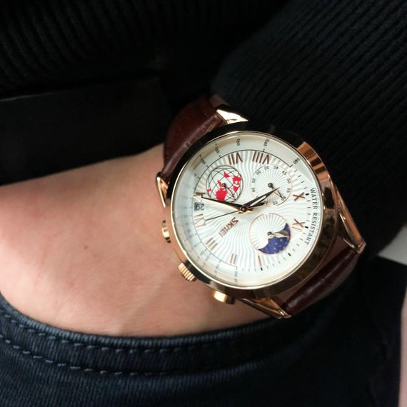 Годинник наручний чоловічий SKMEI 9236RGSI, оригінальний чоловічий годинник, фірмовий спортивний годинник | Зображення 9