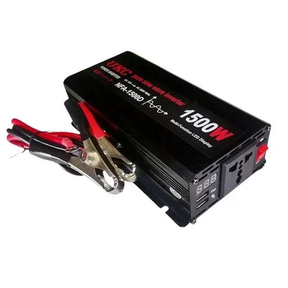 Инвертор 5 CORE 1500W 12V AC/DC • Преобразователь напряжения 5 CORE 1500W 12V с синусоидальным выходом для автономного питания | Зображення 2