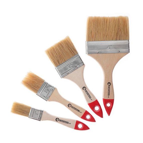Набір пензлів флейцевих INTERTOOL KT-10041 | Зображення 2