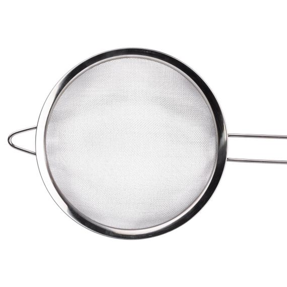 Сито дуршлаг с ручкой 20 см мелкоячеистая сетка из нержавеющей стали HP-19-13 | Зображення 3