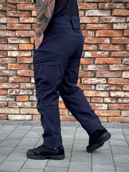 Штани Soft Shell Сині ДСНС Military + | Зображення 6