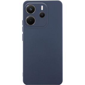 Чохол Silicone Cover Ummi Lakshmi Full Camera (AA) для Xiaomi Redmi Note 14 4G (Int. version) Синій / Midnight Blue
