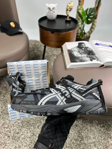 Чоловічі кросівки ASICS Gel-Kahana TR V2 All Black Silver , В'єтнам 44 28 | Зображення 4