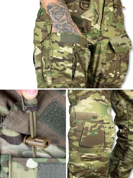 Тактичні штани з наколінниками Raptor Pro Gen 2 Мультикам 50/5 | Зображення 7